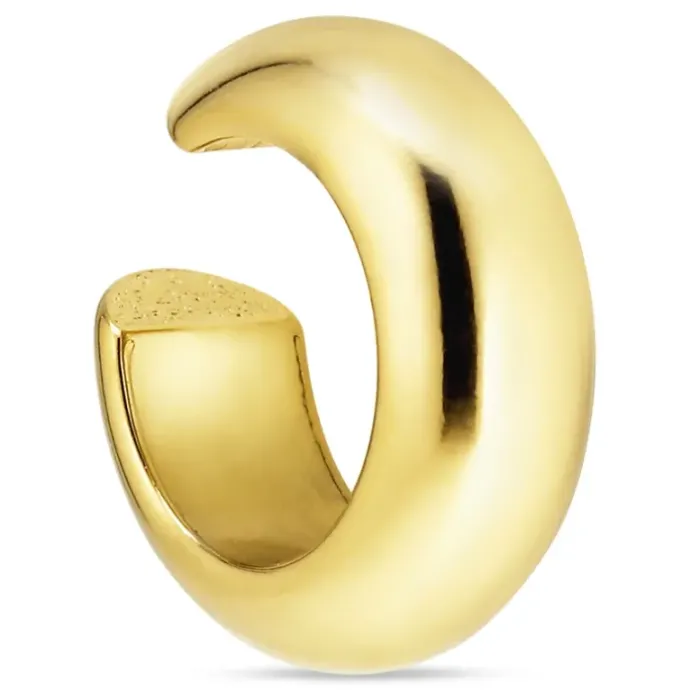 Vandfaste ear cuff i forgyldt stål - OCEANA