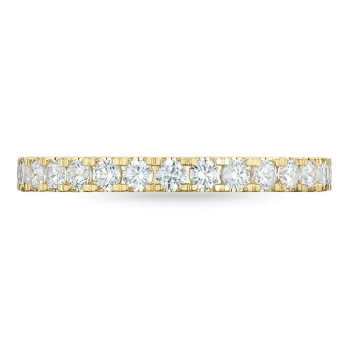Zirkon guldring i 9 karat guld