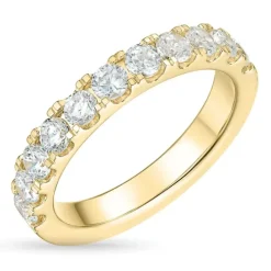 Zirkon guldring i 9 karat guld