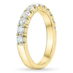 Zirkon guldring i 9 karat guld