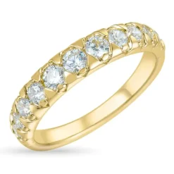 Zirkon guldring i 9 karat guld