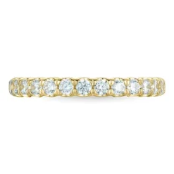 Zirkon ring i 9 karat guld