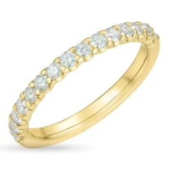 Zirkon ring i 9 karat guld