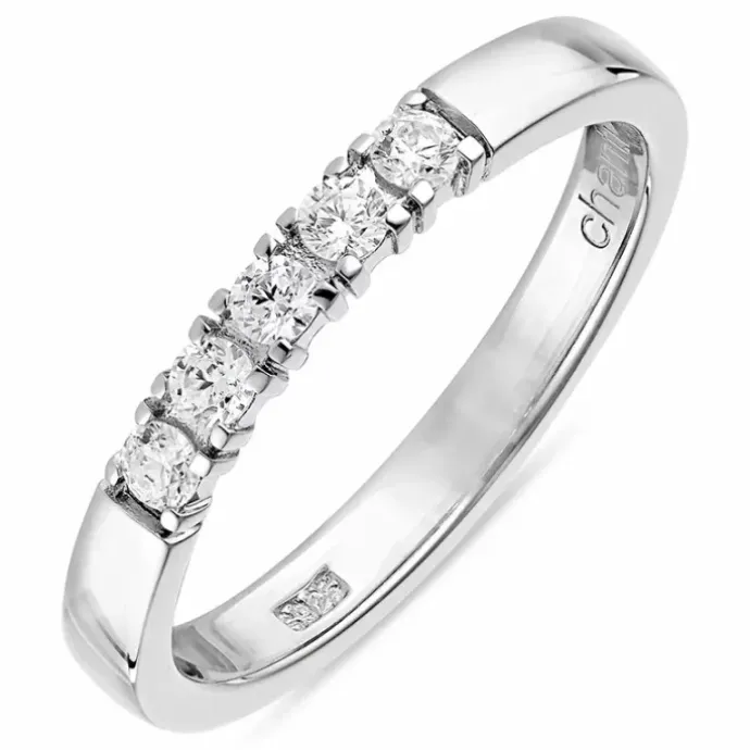Zirkon ring i sølv