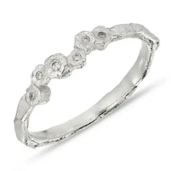 Zirkon ring i sølv