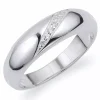 Zirkon ring i sølv