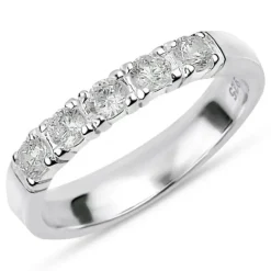 Zirkon ring i sølv
