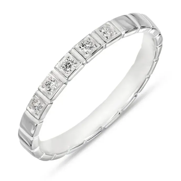 Zirkon ring i sølv