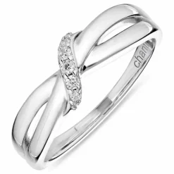 Zirkon ring i sølv