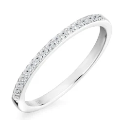 Zirkon ring i sølv